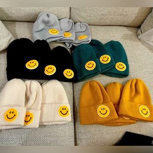20 Smilie Beanie Hats (various colors available)